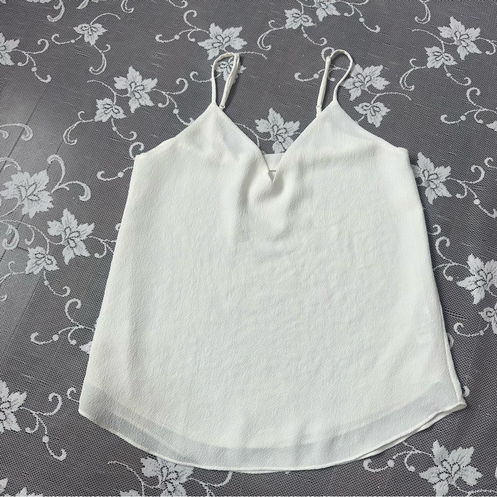 Aritzia Babaton White Camisole Sz XS